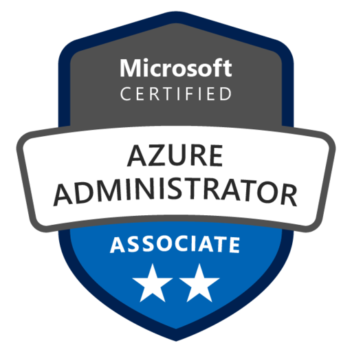 Microsoft Certified: Azure Administrator Associate Badge